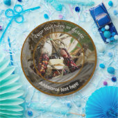 インディアンコーン秋秋パーソナライズされたパーティー ペーパープレート (パーティー)