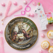 インディアンコーン秋秋パーソナライズされたパーティー ペーパープレート (パーティー)