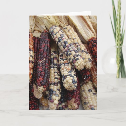 インディアンコーン カード (正面)