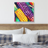 インディアンコーン キャンバスプリント (インサイチュ (寝室))