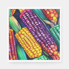 インディアンコーン スタンダードランチョンナプキン