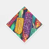 インディアンコーン スタンダードランチョンナプキン (角)
