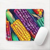 インディアンコーン マウスパッド (マウス)