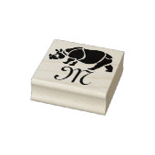 インディアンサイ素晴らしノセロスザユニコーンRhinoモノグラム ラバースタンプ (スタンプ)