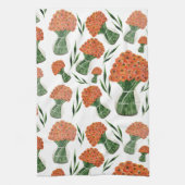 インディアンサマーイタリアンランヌカルス水彩 キッチンタオル (縦)