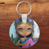 インディアンサリガール キーホルダー (正面)