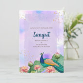 インディアンサンゲエ招待及びインディアンズ結婚カード 招待状 (スタンド正面)