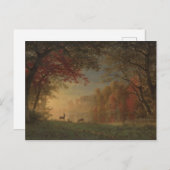 インディアンサンセットディアバイアレイク ポストカード (正面/裏面)