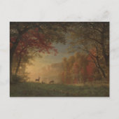 インディアンサンセットディアバイアレイク ポストカード (正面)