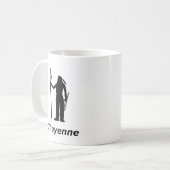 インディアンシェイン コーヒーマグカップ (正面左)