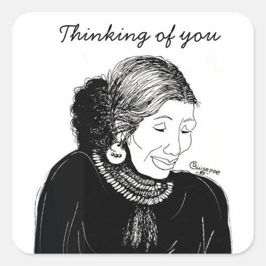 インディアンシール スクエアシール (正面)