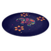 インディアンジワリ象カラフルデザイン カッティングボード (角)