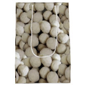 インディアンスイーツウィートフラワーラドースイーツフード ミディアムペーパーバッグ (裏面)