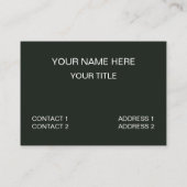 インディアンスナックズドクラブレックファーストフード 名刺 (裏面)