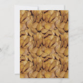 インディアンスナック米はスナック食結婚品 招待状 (裏面)