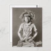 インディアンスネーク聖職者， 1910 ポストカード (正面/裏面)