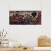 インディアンスパイが観察する ポスター (キッチン)