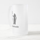 インディアンセミノール フロストグラスビールジョッキ (正面左)