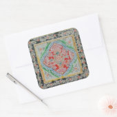 インディアンタイル貼り スクエアシール (封筒)