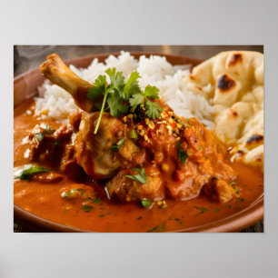 インディアンチキンティッカマサラカレーミール ポスター