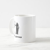 インディアンチペワ コーヒーマグカップ (正面左)