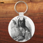 インディアンチーフキーチェーン キーホルダー (正面)