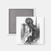 インディアンチーフマグネット マグネット (正面/裏面)