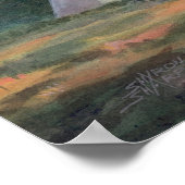 インディアンティピキャンプバイシャロンシャーペ ポスター (角)