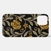 インディアンテキス伝統的ト:フローラシームレス。 Case-Mate iPhoneケース (裏面 (横))