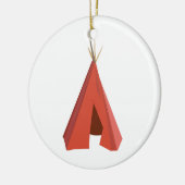 インディアンテペ セラミックオーナメント (左)