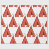 インディアンテペ ラッピングペーパー (フラット)