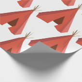 インディアンテペ ラッピングペーパー (角)