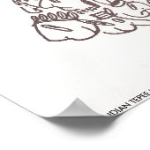 インディアンテペby NICHOLAS_COPYRIGHT_MINI... ポスター (角)