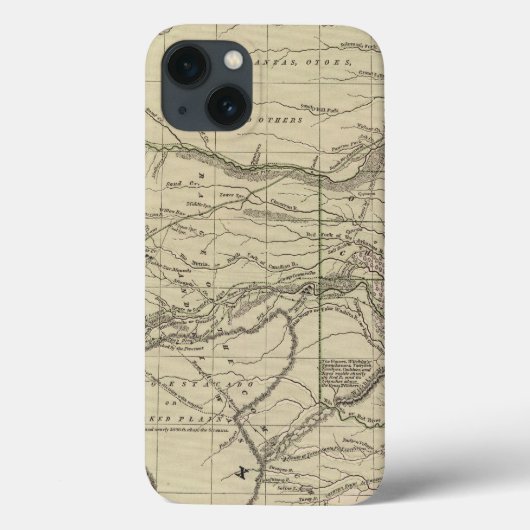 インディアンテリトリ、北テキサス州、ニューメキシコ Case-Mate iPhoneケース (裏面)