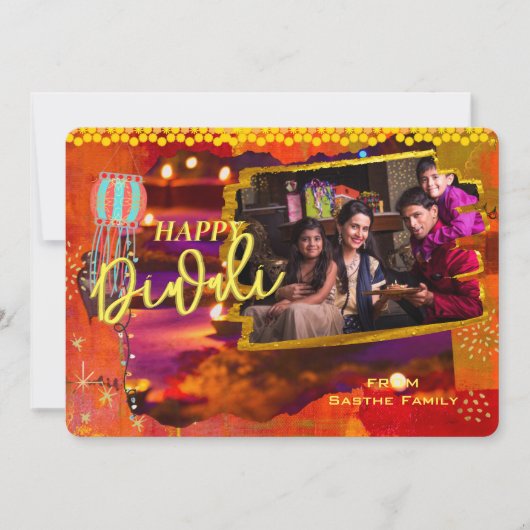 インディアンディワリ シーズンカード (正面)