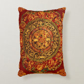 インディアンデザイナー枕 アクセントクッション (正面(垂直))