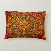 インディアンデザイナー枕 アクセントクッション (裏面)