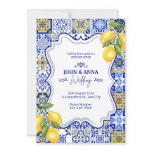 インディアンデザイン結婚式招待状