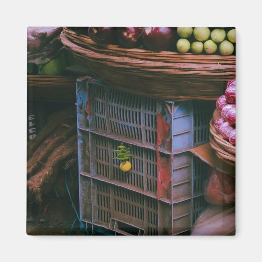 インディアンデシマーケットニムブミルチ マグネット (正面)