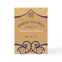 インディアンデライトブライダルシャワー招待