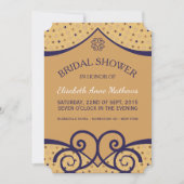 インディアンデライトブライダルシャワー 招待状 (正面)