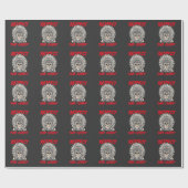 インディアントライブフェザー先住民アメリカンアートチーフ ラッピングペーパー (フラット)