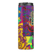 インディアントルコフェスティバルパッチワークマンダラ タンブラー (裏面)