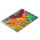 インディアントルコフェスティバルパッチワークマンダラ ノートブック (左側)