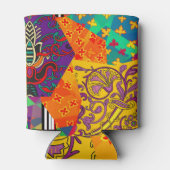 インディアントルコフェスティバルパッチワークマンダラ 缶クーラー (裏面)