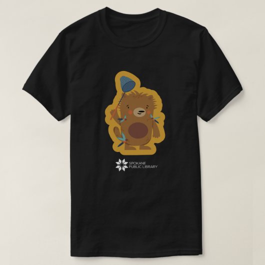 インディアントレイルマーモットTシャツ Tシャツ (デザイン正面)