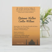 インディアンドリーム結婚式招待状 招待状 (スタンド正面)