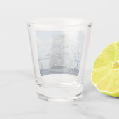 インディアンネイビー帆走練習船タランジニ ショットグラス (裏面)