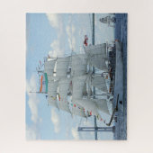 インディアンネイビー帆走練習船タランジニ ジグソーパズル (縦)