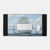 インディアンネイビー帆走練習船タランジニ デスクマット (キーボード&マウス)